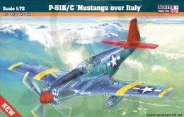 Mistercraft C-105 P-51 B-7 Mustangs over Italy 1:72
