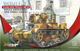 1:35 Vickers E Mk A Polski Czołg Dwuwieżowy