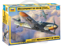 1:48 German fighter Messerschmitt Bf-109 G6