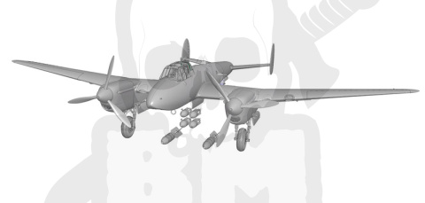 1:48 Soviet dive bombe Petlyakov Pe-2