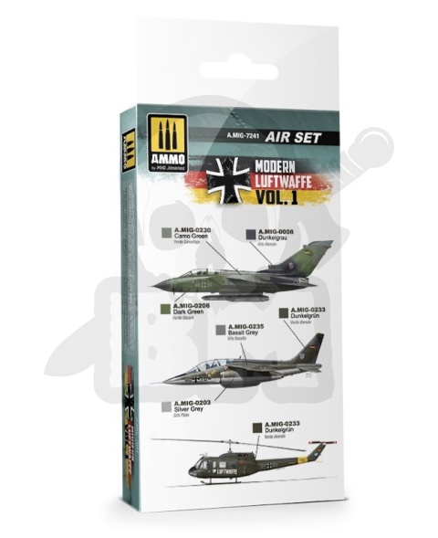 Ammo Mig 7241 Zestaw Farb Modern Luftwaffe Vol 1 Set