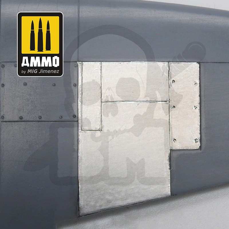 Ammo Mig 8247 Aluminium Sheets 280x195 mm