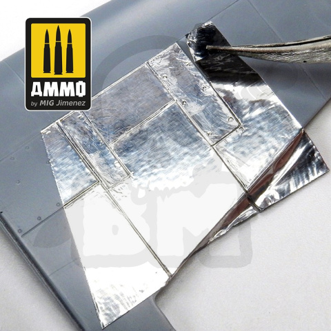 Ammo Mig 8247 Aluminium Sheets 280x195 mm
