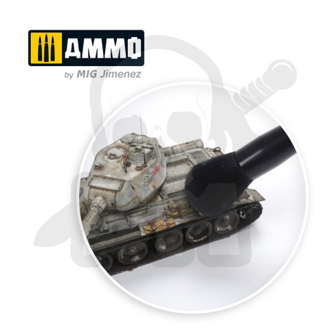 Ammo Mig 8576 Dust Remover Brush 2 pędzelek do kurzu
