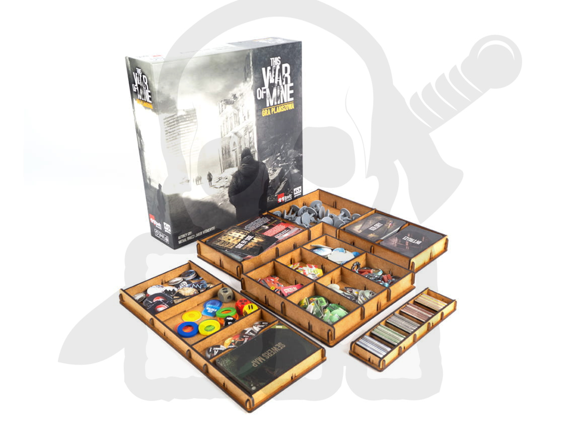 e-Raptor Insert compatible with This War of Mine: The Board Game