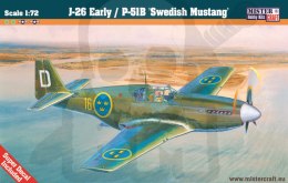 Mistercraft C-57 J-26 Early Swedish Mustang 1:72