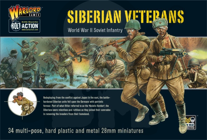 Siberian Veterans - rosyjscy żołnierze 16 szt. II wojna