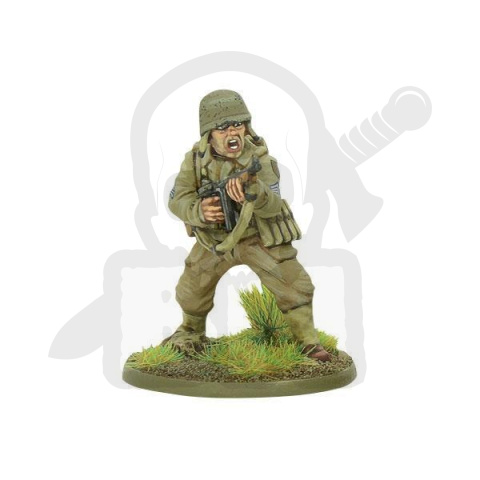 US Infantry - WWII American GIs - amerykańska piechota - 6 szt.