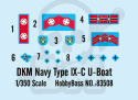 Hobby Boss 83508 German Type IX-C U-boat 1:350