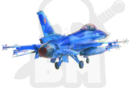 Mistercraft D-116 F-16CJ-52+ Jastrząb/Hawk 1:72