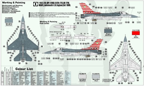Mistercraft D-64 F-16C-25 Viper 1:72