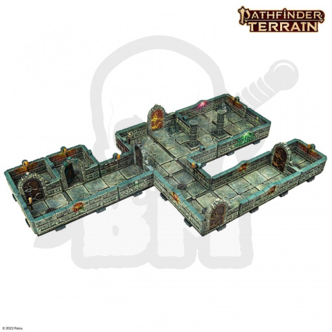 Abomination Vaults Half-Height walls tereny do gier bitewnych i RPG