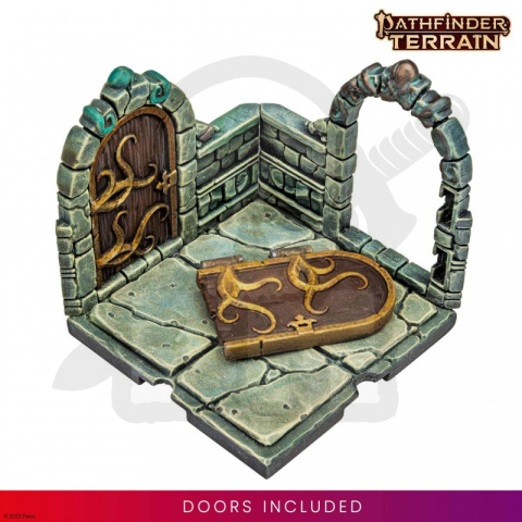 Abomination Vaults Half-Height walls tereny do gier bitewnych i RPG