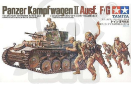 1:35 Tamiya 35009 Panzer Kampfwagen II Ausf. F/G