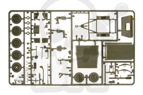 1:35 Willys MB Jeep with Trailer