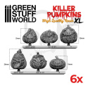 Large Killer Pumpkins Resin Set - dynie 6 szt.