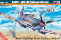 Mistercraft D-170 Spitfire Mk.IX Cyrk Skalskiego 1:72 + farbki 2 pędzelki klej