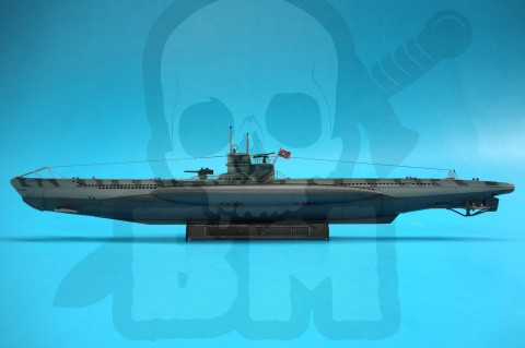 Mistercraft D-290 Das U-Boot VIIC U-617 1:400 + farbki 2 pędzelki klej
