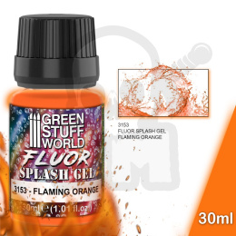Splash Gel Flamming Orange żel akrylowy 30ml