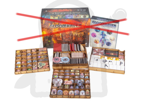 e-Raptor Insert do gry Gloomhaven + Forgotten Circle