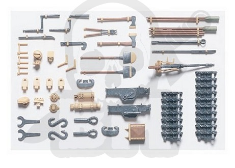 1:35 Tamiya 35185 German Pz. Kpfw. IV On Vehicle Accessories