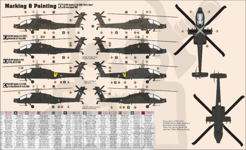 Mistercraft D-36 AH-64A Strike Apache 1:72