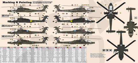 Mistercraft D-37 AH-64A KLU Apache 1:72