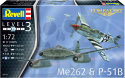 Revell 63711 Combat Set Me262 & P-51B Mustang 1:72