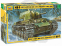 1:35 Soviet heavy tank KW-1 KV-1 Mod.1940