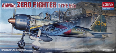Academy 12493 Mitsubishi A6M5c Zero Fighter type 52c 1:72