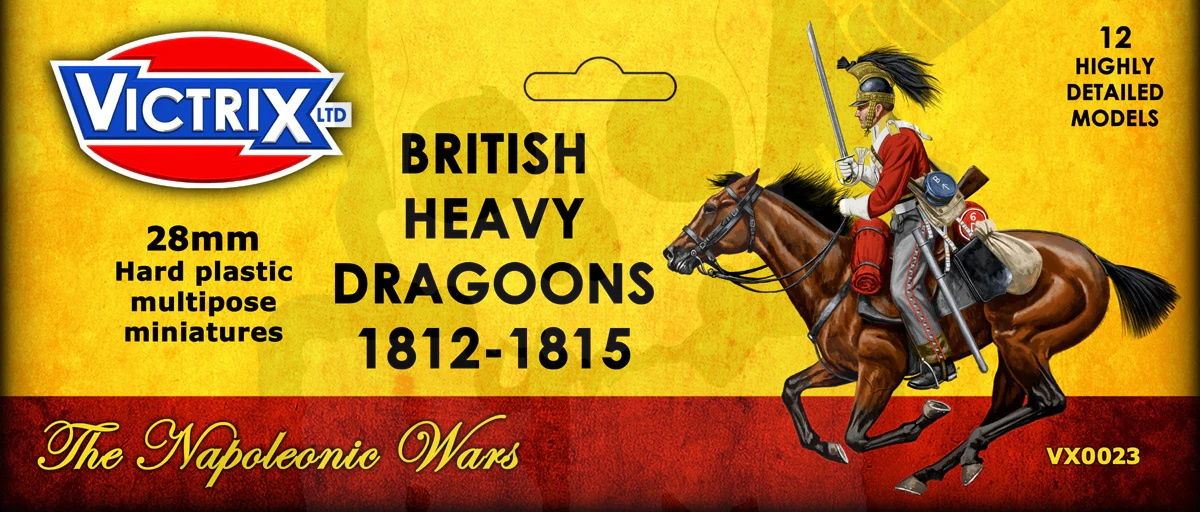 British Napoleonic Dragoons 1812-1815 12szt.