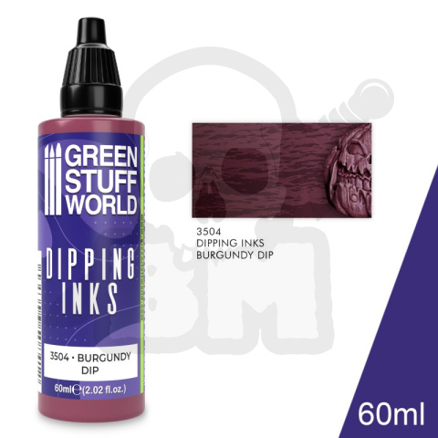 Green Stuff Dipping ink 60ml Burgundy Dip