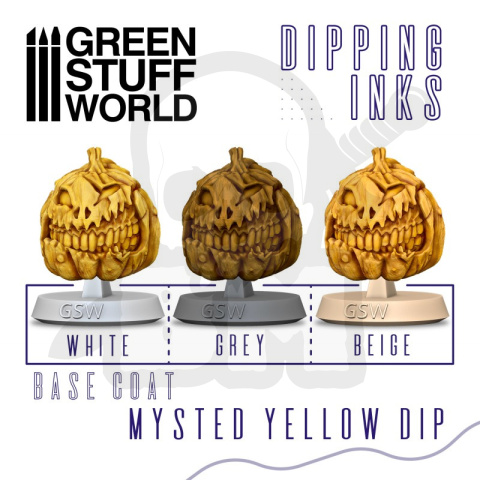 Green Stuff Dipping ink 60ml Misted Yellow Dip