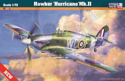 Mistercraft D-208 Hawker Hurricane Mk.IIc 1:72