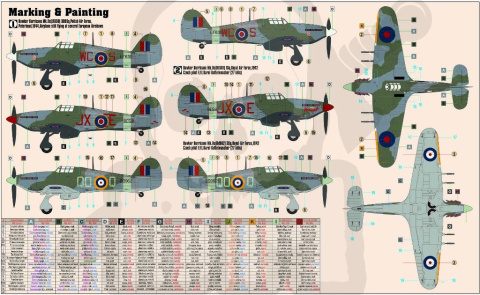 Mistercraft D-208 Hawker Hurricane Mk.IIc 1:72