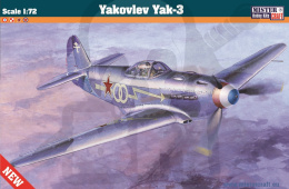 Mistercraft D-207 Yakovlev Yak-3 1:72 Jak-3