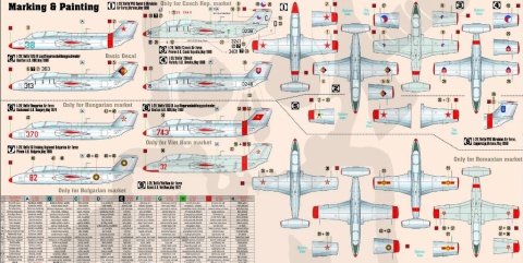 Mistercraft D-221 L-29 Delfin 1:72