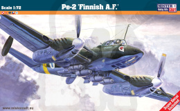 Mistercraft E-25 Pe-2 Finnish A.F. i Polski dywizjon bombowy 1:72