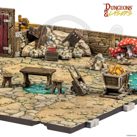 Dwarven Mine Props tereny do gier bitewnych i RPG