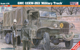 Mistercraft E-98 GMC CCKW-353 Military Truck 1:72