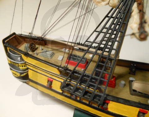 Mistercraft F-61 Pirate Ship Blac Falcon 1:120