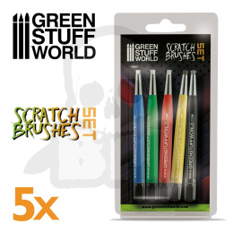 Scratch Brush Pens 5 pcs