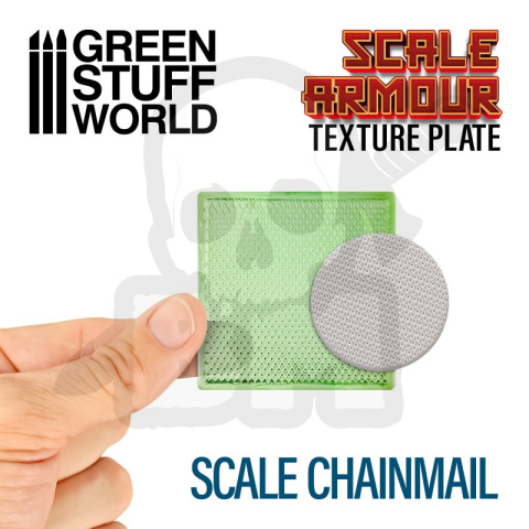 Texture Plate - ChainMail płytka do odciskania tekstur kolczugi