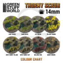 Thorny Scrubs - 14mm self-adhesive - Burnt Yellow