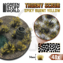 Thorny Scrubs - 14mm self-adhesive - Burnt Yellow