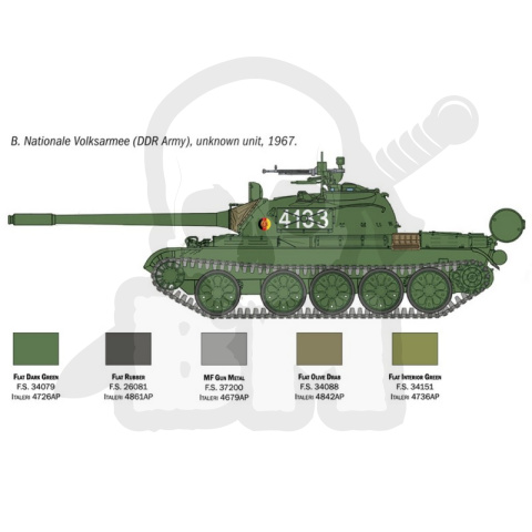 1:72 T-55A Medium Battle Tank (PL wersja)