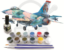 1:72 F-16A-15 Halcon Cazador + farbki 2 pędzelki klej