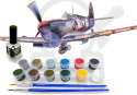 1:72 Spitfire Mk. Vb/ trop +farbki 2 pędzelki klej