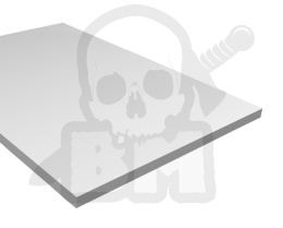 ABS Plasticard - arkusze 1mm A4 5 szt.