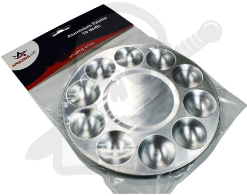 Aluminiowa paleta do mieszania farb duża 1 szt.